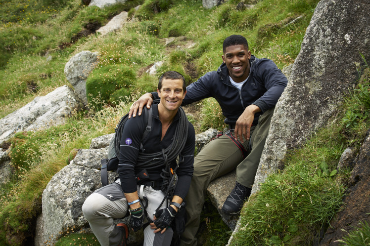 Bear Grylls took boxer Anthony Joshua to one of the UK’s most remote locations for new ITV ‘mission’