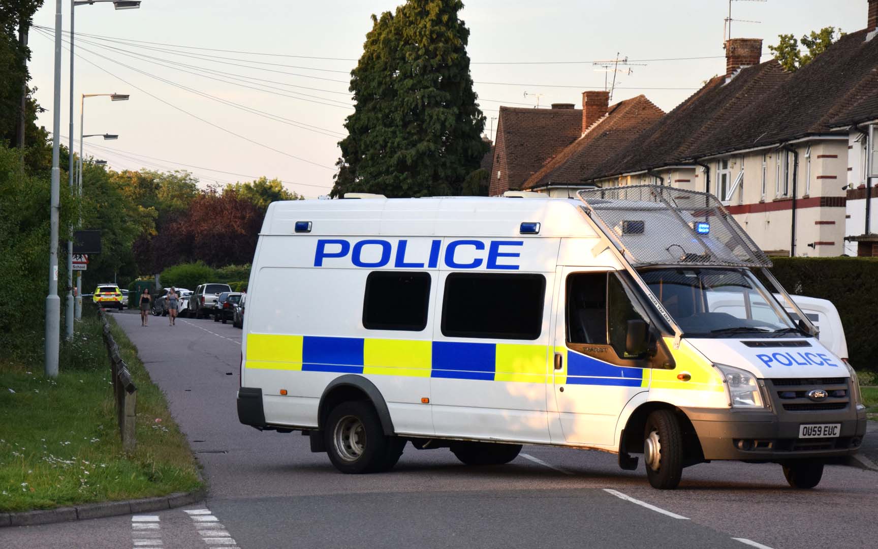 Young Moped Rider taken to Hopsital by Air Ambulance afer BMW hit and Run incident North Watford 28 August 2017