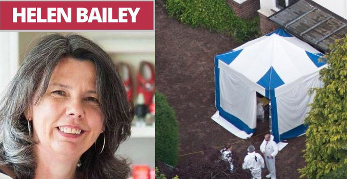 Fiance of author Helen Bailey charged with her murder after her body was found with her dog in the family's septic tank in Royston, Herts.