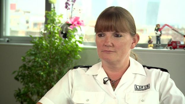 London fire chief Dany Cotton said sprinklers should be compulsory in all schools