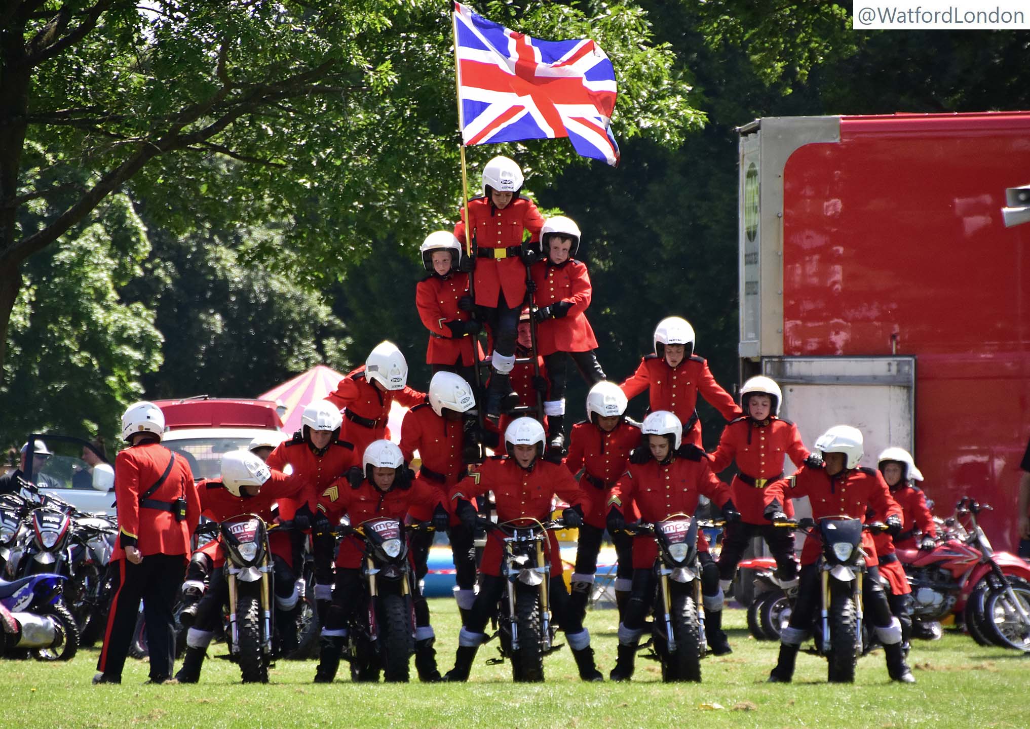 IMPS Motorcycle Team ARMED FORCES DAY ARMY SOLDIER