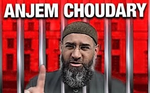 TERROR PREACHER ANJEM CHOUDARY FOUND GUILTY AND  JAILED FOR FIVE & 1/2 YEARS