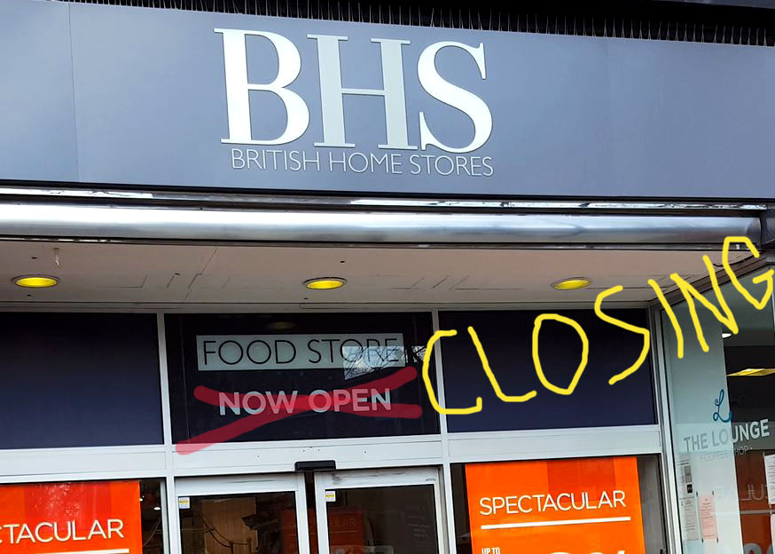Administrators to British Home Stores have announced that all 164 shops will close after failing to find a suitable buyer for the one stop shop department store for your family and home.