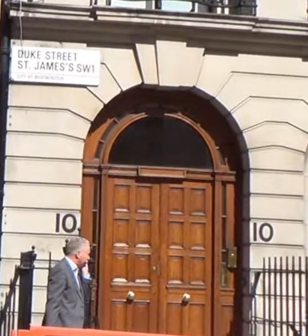 The REAL Number 10 -The Supreme Council 33°, 10 Duke Street, St James's, London