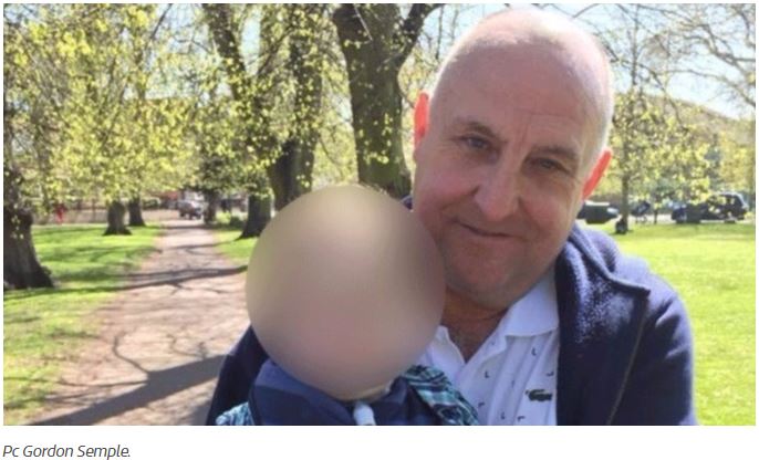 Meanwhile, Pc Semple's long-term partner Gary Meeks raised the alarm and reported him missing when he failed to return to their home in Dartford, in Kent.