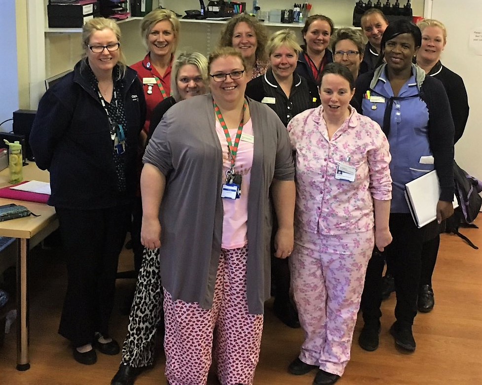 West Herts NHS staff swapped uniforms for Pyjamas in order to highlight how nursing, midwifery and care staff have a significant role to play in transforming the provision and delivery of care across different settings.