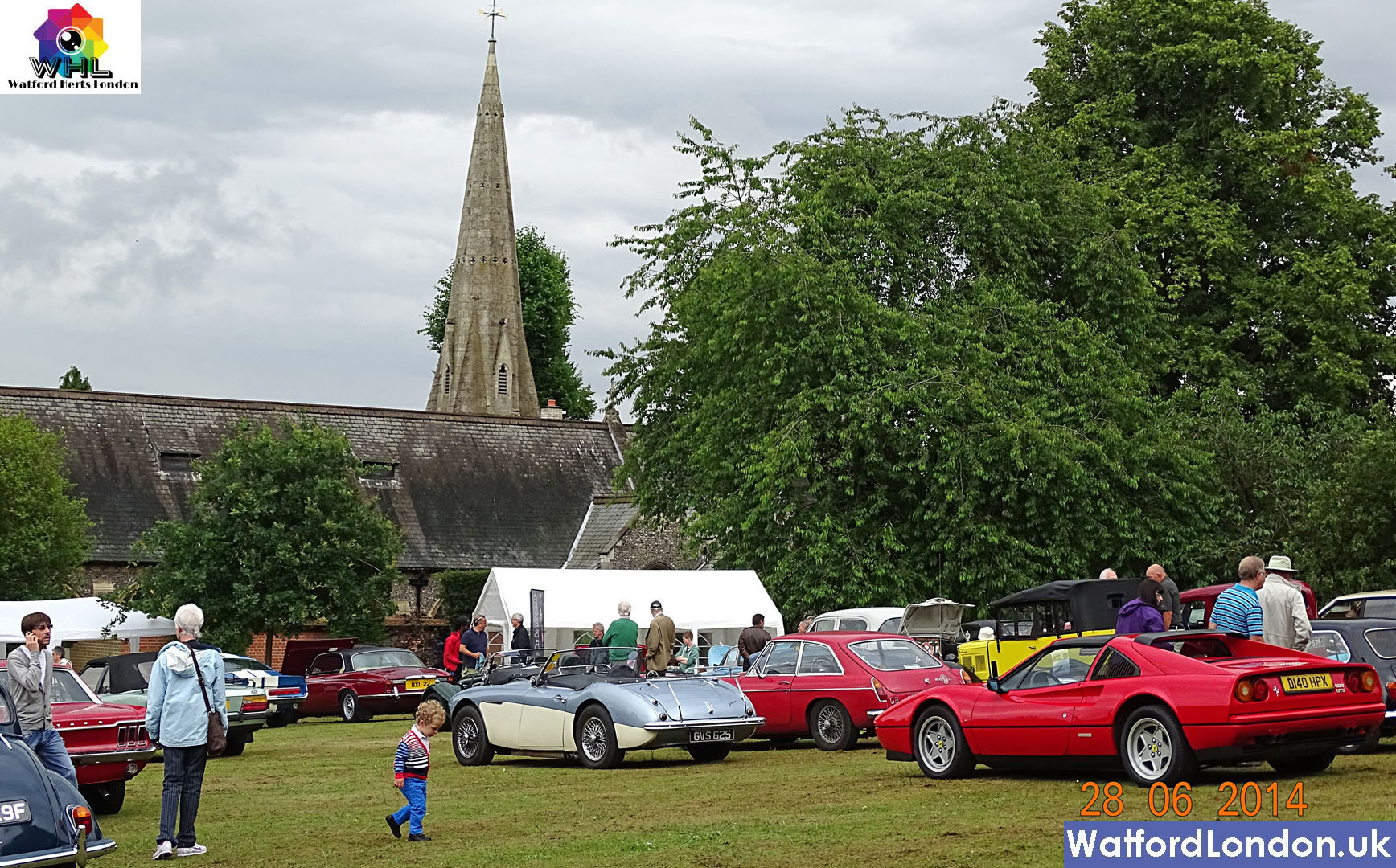 Radlett Classic Cars Show in Hertfordshire
