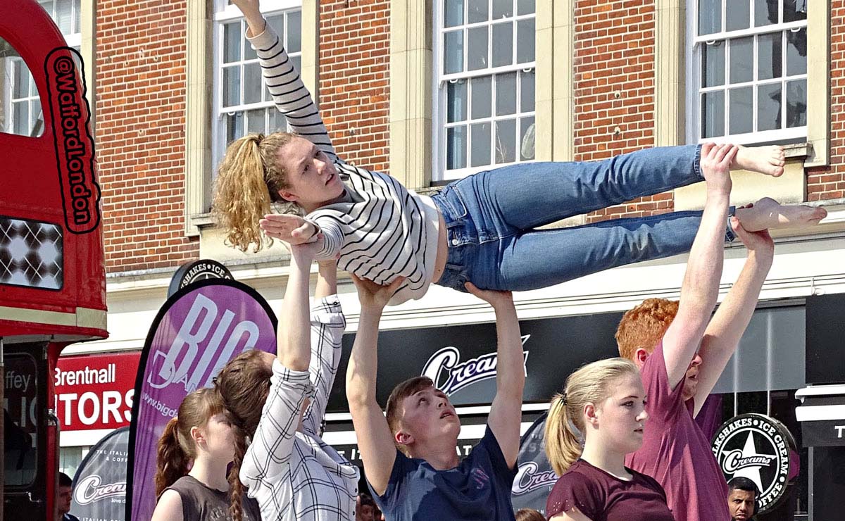The UK's biggest celebration of Dance Bus came to Watford Town