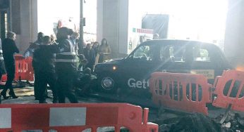 Covent Garden Taxi crash injures Four pedestrians at tourist hotspot
