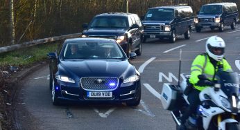 Donald Trump, Boris Johnson, and presidents arrive for NATO summit Watford – live