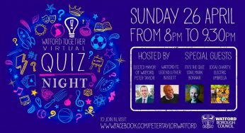 Celebrity Guests to Join Watford Quiz on Sunday