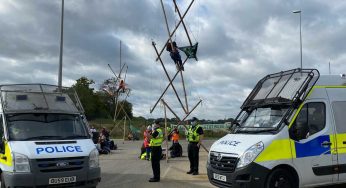 Twenty-one HS2 protestors charged in connection with demonstration in Denham.