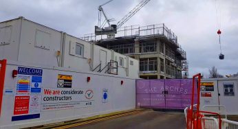 Gated Apartment Block Rises nr Bushey Arches for 2020