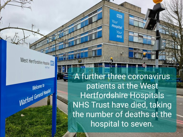 Hertfordshire NHS Hospitals tell public to stay away