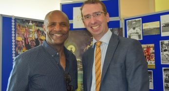 Luther blissett made honorary freeman of Watford