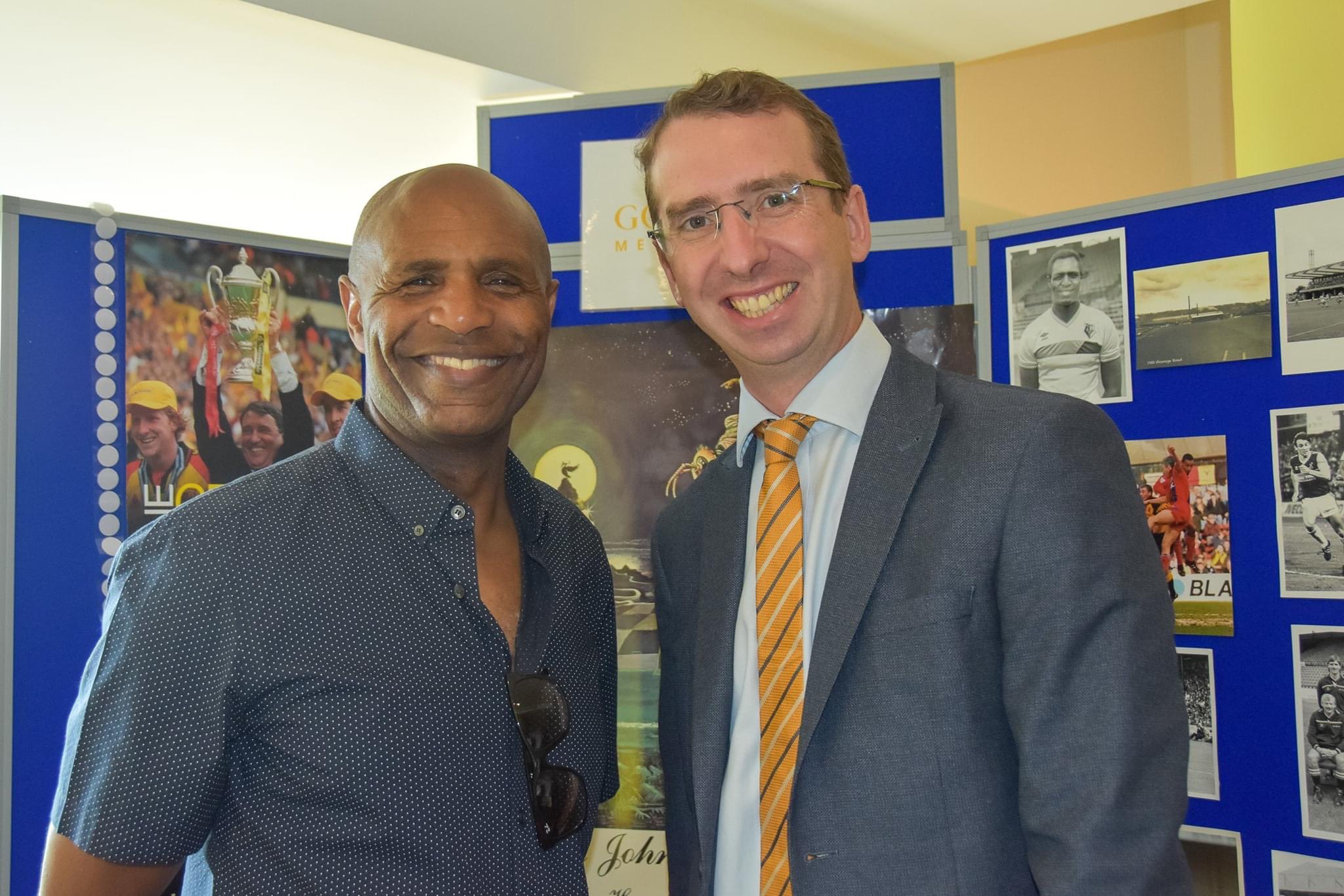 Luther blissett made honorary freeman of Watford