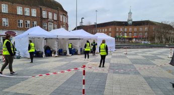 ‘Suspicious package’ at Covid test site in Watford Town High Street