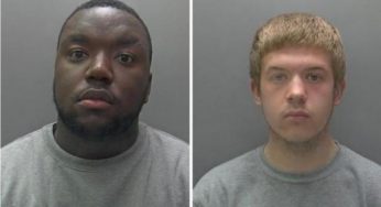 Rapists jailed: Two men who raped a young girl in car given 12 years sentence.