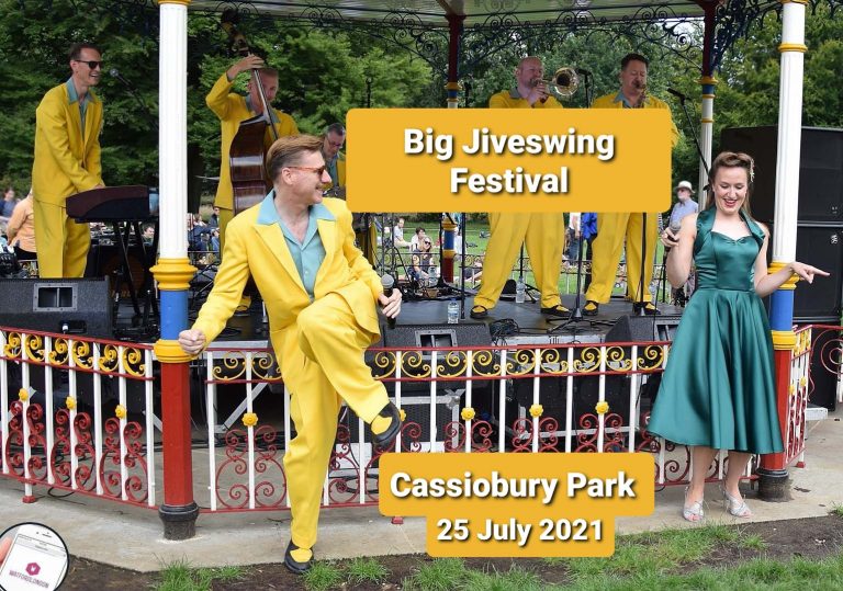 Jive Swing returns to Cassiobury Park this Sunday July 2021