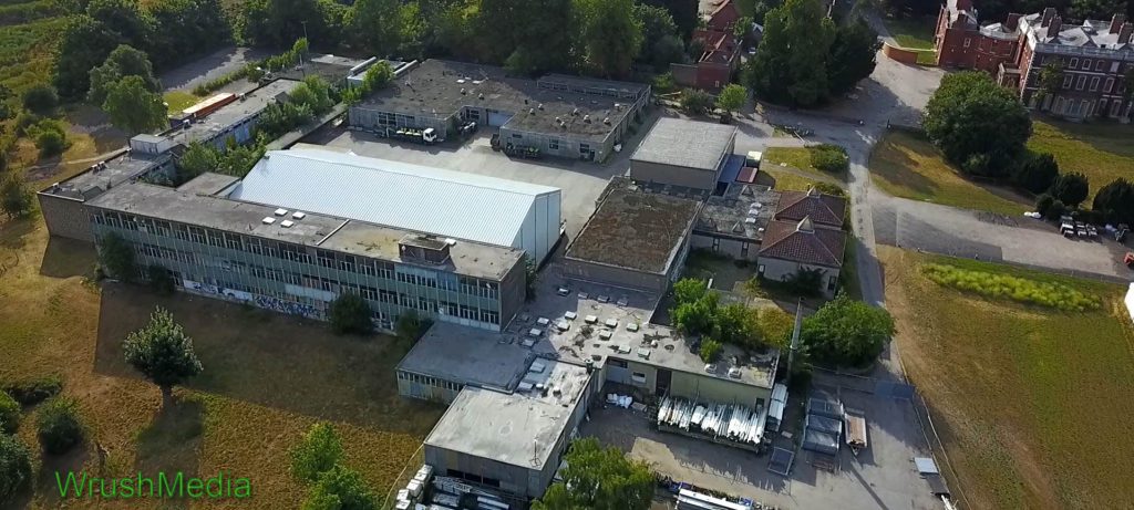 Langleybury school, aerial view,