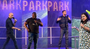 Comedians brought Laughs were brought to Watford’s New ‘Stage in the Park’