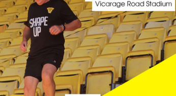 Watford Run the steps with ex Hornet, Steve Palmer!