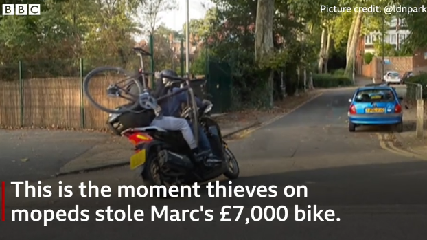 Machete wielding Moped gangs are targeting London’s cyclists