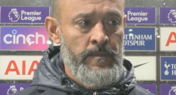 Head coach Nuno Espirito Santo has been sacked by Tottenham less than five months after being appointed