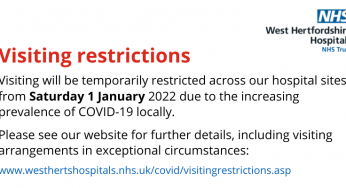 NHS hospitals reintroduce visiting restrictions from New Year