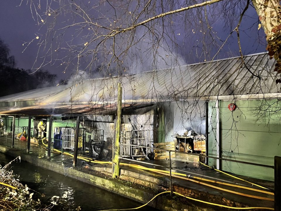 Extensive Fire at Historic Paper mill in Apsley ‍ Latest News from