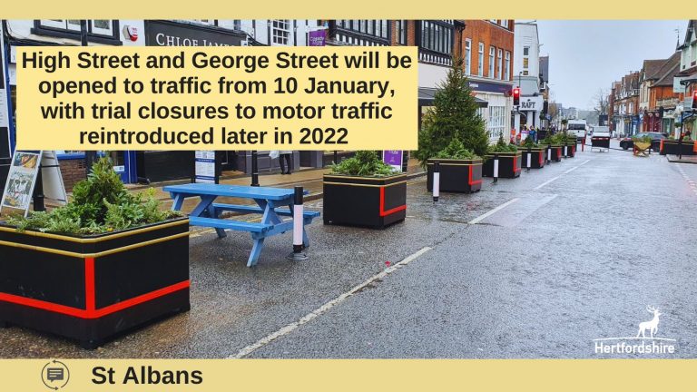 St Albans town centre road closures will go ahead