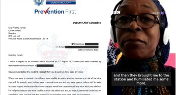 Hertfordshire woman left naked in police cell after wrongful arrest