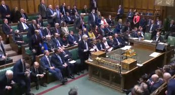 Parliament debate Ukraine v Russia War in Westminster