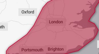 South East Red Weather issued Storm Warning Danger to Life