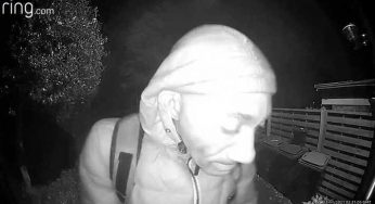 Strange man seen on Doorbell camera is a burglar now arrested