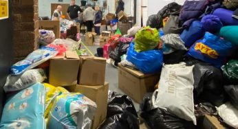 Supplies to support Ukrainian Soldiers organised by people of Rickmansworth