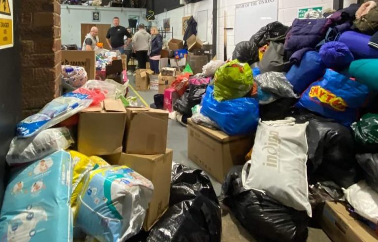 Supplies to support Ukrainian Soldiers organised by people of Rickmansworth