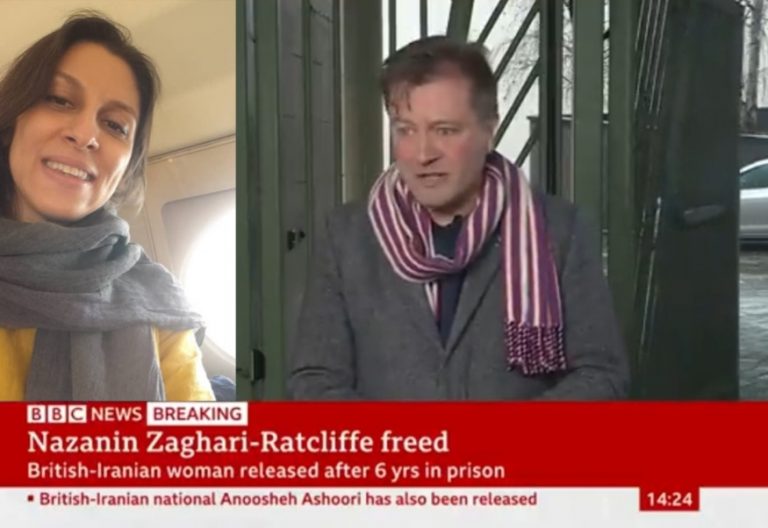 Nazanin Freed to return home to London after 6 years imprisoned in IRAN
