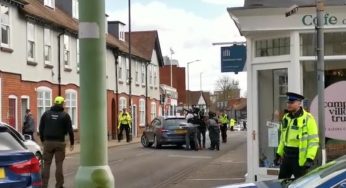 Firearms arrests in St Albans street