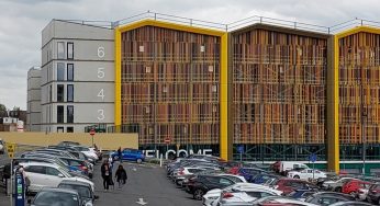 Watford General Hospital’s new multi-storey car park