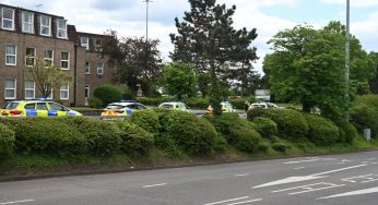 Police closed Road as Emergency services are dealing with an incident