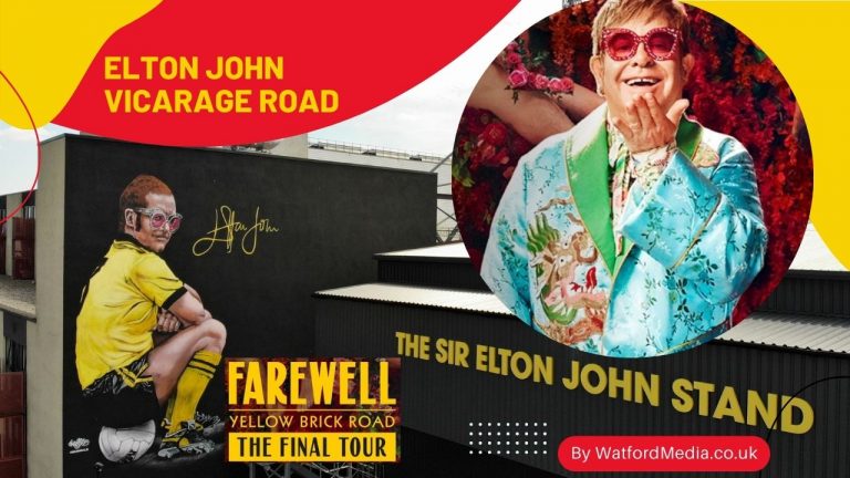 Elton John Vicarage Road Farewell Yellow Brick Tour July 2022