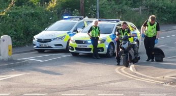 Police arrest teenage moped thieves after chase