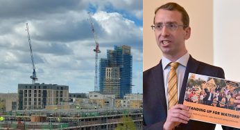 People in Watford are worried about the number of high rise buildings, reports the Mayor of Watford.