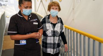 NHS staff honoured with George Cross presentation