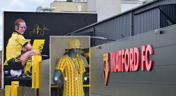 New Sir Elton John Mural’s ahead of Music Concert