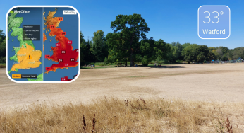 Drought declared as Extreme Heat Warning activates in England