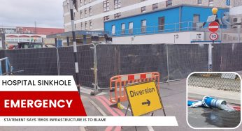 ‘Sinkhole’ subsidence statement issued by Watford General Hospital