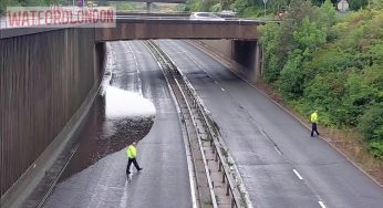 A41 Watford had to be shut in both directions due to ‘flooding’