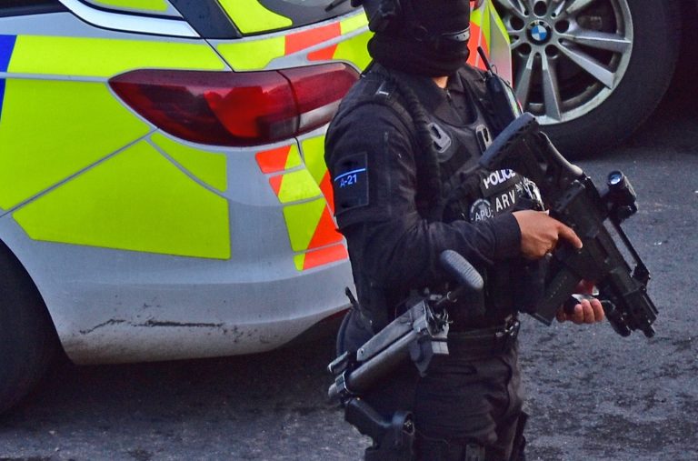 Man shot dead by armed police following vehicle pursuit in London